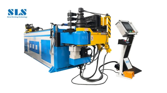 Elektrischer, hydraulischer, runder, quadratischer Stahlrohr-Druckwalzbieger, automatische CNC-Rohrbiegemaschine mit Dorn für Möbelrahmen, Automobil-Ölabgasrohre